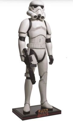 Muckle Mannequins, Disney - Statue, Star Wars Rebels - Stormtrooper Life Size Figur - 185 cm - Fiberglass