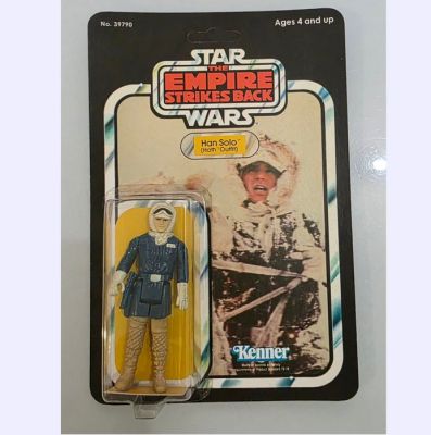 Kenner - Action figure Star Wars 1980 - Very High Quality Han Solo Hoth Action figure - Excellent Recarded Display - Original Blaster | Catawiki