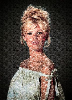Jacon Art - Una donna come me - BRIGITTE BARDOT MOSAICO ART | Catawiki