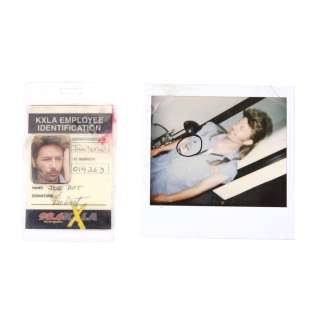 JOE DIRT (2001) - Lot 441 - Joe Dirt‘s (David Spade) Janitorial Badge with Continuity Polaroid