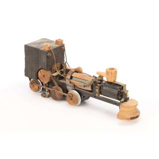 Lot 875 - Christopher Lloyd Doc’s miniature train and DeLorean time machine model from Back to the Future III