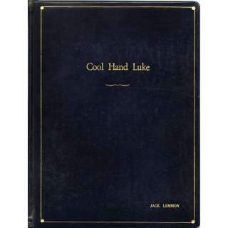 Lot 1171 - Cool Hand Luke script