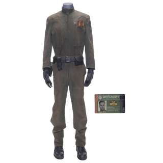 The Expanse - Lot 11 - Amos Burton‘s (Wes Chatham) Beratnas Gas Coveralls with Canterbury ID Badge and Tachi Gun Holsters