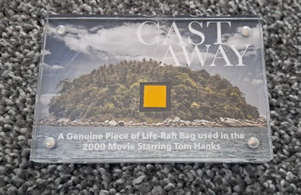 Cast Away (2000) - Life Raft Bag Prop Display | eBay Europe (Buy It Now)