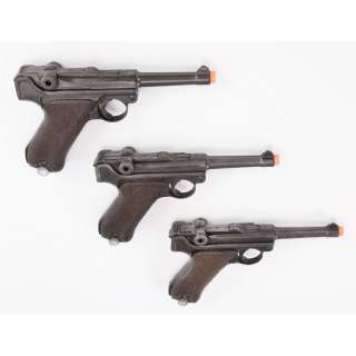 Captain American: The First Avenger - Lot 22 - Three (3) Johann Schmidt hard rubber Luger pistols