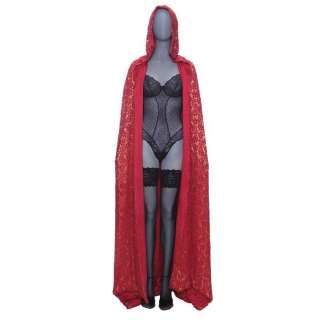 The Fall of the House of Usher - Lot 44 - Verna‘s (Carla Gugino) Rave Costume with Red Cloak