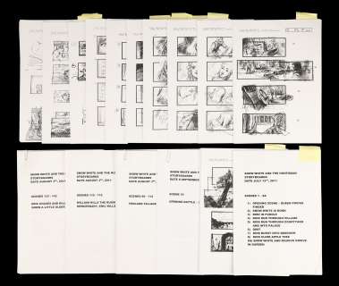 SNOW WHITE AND THE HUNTSMAN - Storyboards