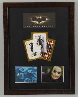The Dark Knight (2008) Three assorted ’Joker’ cards, used by Heath Ledger in his Academy Award… | Ewbank’s