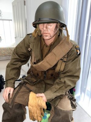 Band of Brothers movie props film costume and crew gifts WW2 D Day uniform gear