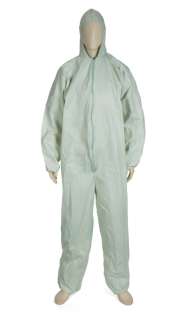 BRYAN CRANSTON "WALTER WHITE" BREAKING BAD GREEN HAZMAT SUIT | Julien’s