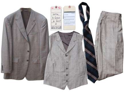 Mel Gibson Screen-Worn Suit From the 2011 Drama ‘‘The Beaver‘‘