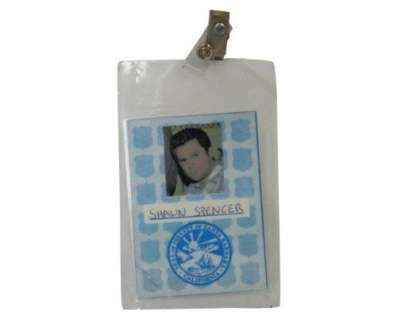 Psych - Lot 1130 - Shawn Spencer‘s Laminated Police Badge - 1