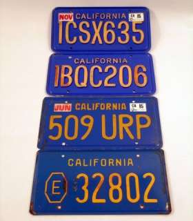 Lot 231 - Fletch License Plates Props