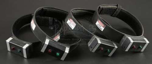 Freaks of Nature | Four Light-Up Zombie Shock Collars | Propstore