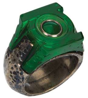 Lot 1651 - "Green Lantern" ring created for Green Lantern.