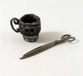 Nightmare Before Christmas Jack Skellington (Chris Sarandon) Scissor & Skull Cup | Premiere Props