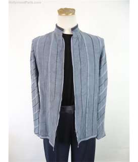 Serenity Operator (Chiwetel Ejiofo) Custom Tailored Blue Jacket and Dark Blue Slacks | Hollywood Parts