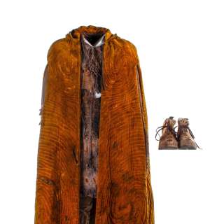 The Green Knight (2021) Gawain Dev Patel Screen Worn Stage 3 Cloak Tunic Trouser & Shoes Sc 105 | VIP Fan Auctions