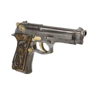 FAST & FURIOUS PRESENTS: HOBBS & SHAW - "Madame M" (Eiza Gonzalez) Stunt Beretta 92FS Custom Nickel Pistol