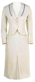 Lot 561 - Penelope Cruz "Alejandra" period dress-suit with Matt Damon "John Grady" denim jacket and pants.