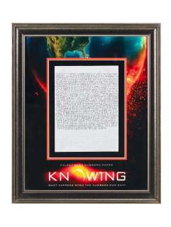 Knowing | Caleb Koestler (Chandler Canterbury) Numbers List Prop | Julien’s