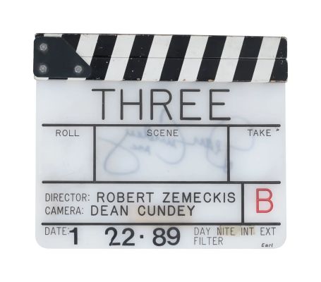 Back To the Future III | Lot #99 - Production-Used Clapperboard | Julien’s