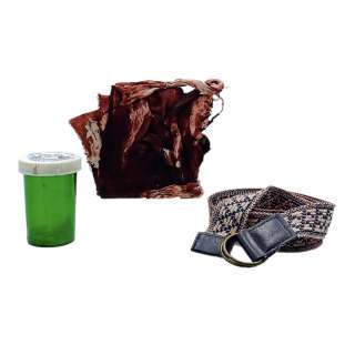 Hellraiser Trevor Drew Starkey Screen Used Medication Bottle Bandage & Riley’s Belt | VIP Fan Auctions