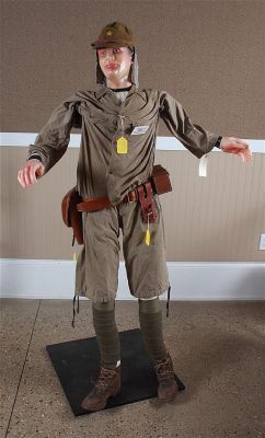 "THE PACIFIC" (2010) JAPANESE SOLDIER’S UNIFORM W/C.O.A & PROP NAMBU PISTOL W/C.O.A W/AMMO BELT & FROG *COSTUME ONLY… | Apple Tree Auction Center