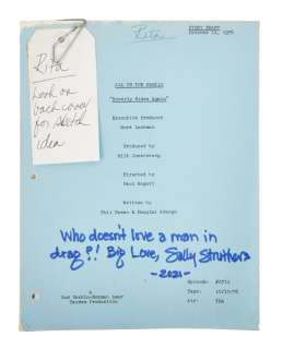 Lot 1028 - All In The Family | Sally Struthers Signed "Beverly Rides Again" Script