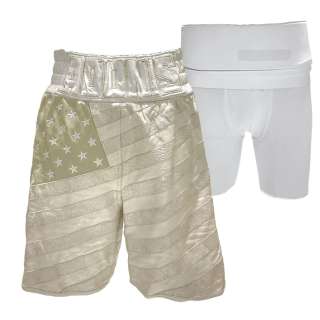 Lot 78 - Creed III Adonis Creed Michael B Jordan Screen Worn Boxing Trunks & Groin Shorts Ch 28 - Lot #78 - Creed III Adonis Creed Michael B Jordan Screen Worn Boxing Trunks & Groin Shorts Ch 28: Authentic Auction Item | VIP Fan Auctions