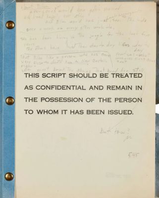 Marilyn Monroe | Lot #26 - 1962 Annotated Script from “Something’s Got To Give” | Julien’s