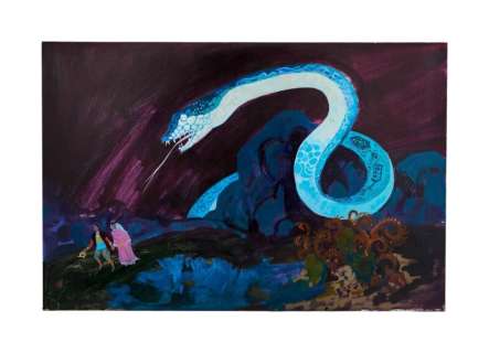 Lot 270 - Irwin Allen | "Aladdin" Original Pitch Art