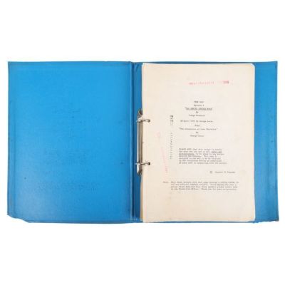 STAR WARS: THE EMPIRE STRIKES BACK (1980) - Lot #358 : Rare Bound Second Draft Script Featuring Secret Revelation For First Time