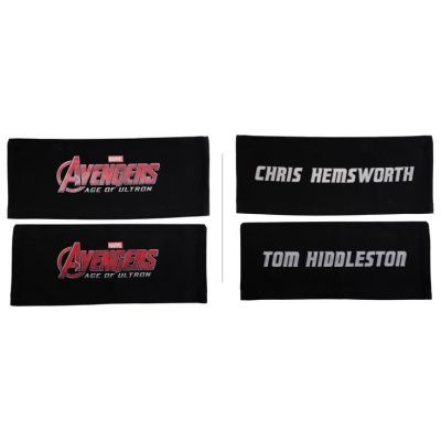 AVENGERS: AGE OF ULTRON (2015) - Lot #839 : Chris Hemsworth‘s and Tom Hiddleston‘s Chairbacks