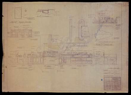 Back To The Future - 1955 Hill Valley Business Dist. Blueprint - 18449 | ScreenUsed