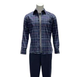 Lot ? - Landscape with Invisible Hand Mr. Marsh’s Josh Hamilton Long Sleeve Shirt, Long Sleeve Button Front Shirt & Sweatpants | VIP Fan Auctions