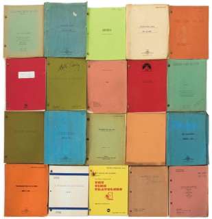 (40+) vintage and contemporary film, TV, and stage scripts including original production scripts. | Profiles in History