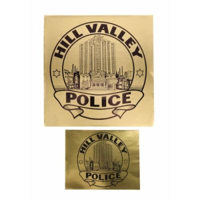 Back To the Future Part II (1989) | Lot 32 : Hill Valley Police Decals | Propstore