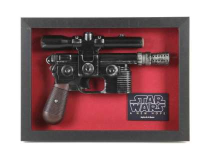 Star Wars: A New Hope (1977) - A Replica DL-44 Blaster based on the Prop used by Harrison Ford as… | Ewbank’s