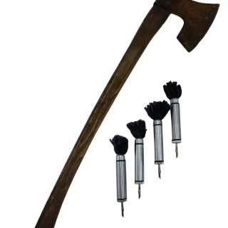 Lot 147 - Thanksgiving Clown Sheriff‘s Patrick Dempsey Axe & 4 Darts