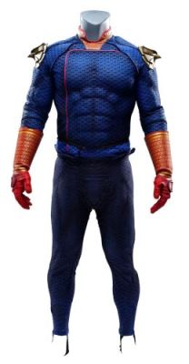 The Boys (T.V. Series, 2019-2026) | Lot 256: Homelander’s Supe Costume Tunic, Pants, and Gloves | Propstore