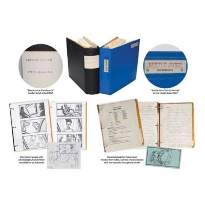 BEETLEJUICE (1988) - Lot #45 : Thomas Ackerman Collection: Complete Film Storyboard Binder and Production Bible