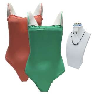 Beau is Afraid Teen Elaine Julia Antonelli Screen Worn One-Piece Swimsuit Set, Bracelet Set, Earrings & Necklace Ch 1 & 4 Sc 55, 56, 93 | VIP Fan Auctions