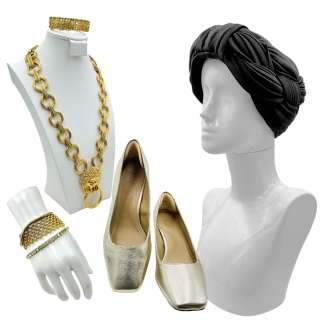 Lot #77: Minx Constance Elizabeth Perkins Screen Worn Turban, Heels, Necklace & Bracelet Set Ch 1 Ep 202