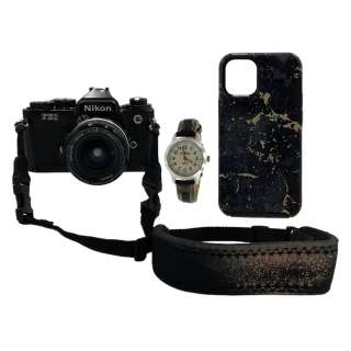 Lot #98: Civil War Jessie Cailee Spaeny Screen Used Camera, Phone Case & Watch
