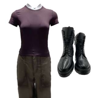 Snowpiercer Alexandra Cavill (Played By Rowan Blanchard) Production Worn Shirt, Pants & Boots | VIP Fan Auctions