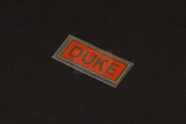 Thomas and Friends - Duke nameplate sticker