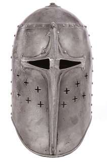 Helmet worn by Henry Wilcoxon in The Crusades. | Profiles in History