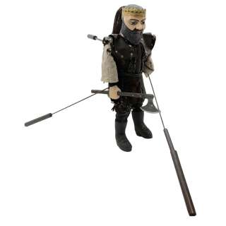 Lot #163: Vikings Valhalla King Canute (Bradley Freegard) Screen Used Puppet Sc 713 Ep 307