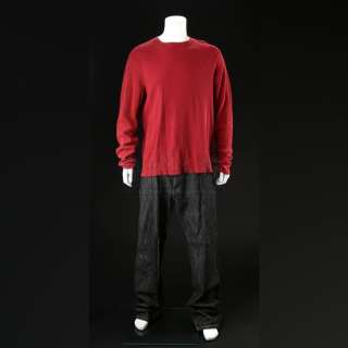 Breaking Bad | Jesse Pinkman’s (Aaron Paul) “4 Days Out” Red Thermal Shirt and Embroidered Jeans Lot | Propstore